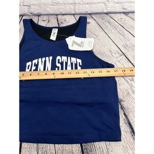 ZOOZATZ Penn State Nittany‎ Lions Cropped Tank Top Women's XL Athletic